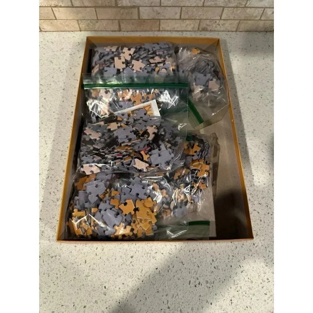 Cuphead Puzzle‎ GameStop Exclusive 1,000-Piece Premium Puzzle bw